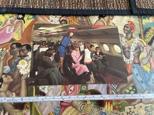 Postal CSA Czech Airlines emitida IL-62 vista interior cont/l - Imagen 1 de 2