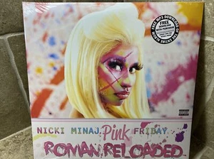 SEALED Nicki Minaj Pink Friday Roman Reloaded 2LP Vinyl Record 2012 - Imagen 1 de 7