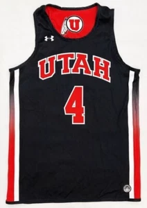 Under Armour Men’s Utah Utes Reversible Jersey + Black Shorts Sz.L NEW ARMORFUSE - Picture 1 of 6