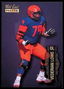 2022 WILD CARD MATTE ~ VEDERIAN LOWE #MB-128 ~ RC ROOKIE CARD ~ PATRIOTS NFL - Picture 1 of 3