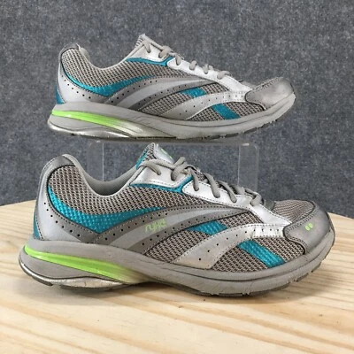 Ryka Shoes Womens 9.5 M Radiant Plus Sporty Low Top Sneakers Gray Silver Mesh - Image 1 of 4