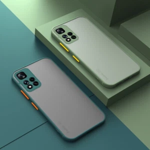 Funda rígida híbrida de acrílico mate para Xiaomi Mi 13T Pro 12 11 Redmi Note 11 - Imagen 1 de 16