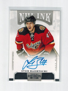 2013-14 Contenders NHL Ink Autograph Sven Baertschi