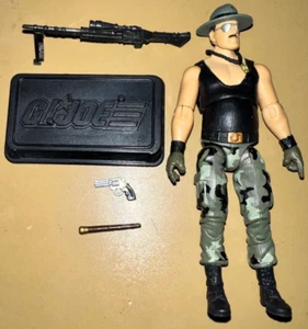 2010 GI Joe SDCC Convention Exclusive Sgt. Slaughter BLACK SHIRT variant Rare - Picture 1 of 4