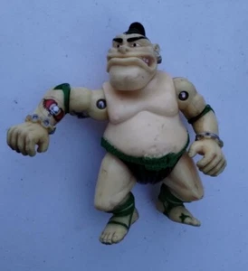 Teenage Mutant Ninja Turtles Tattoo Sumo Wrestler Action Figure 1991 Vintage - Picture 1 of 2