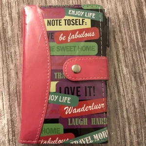 mini journal  96 sheets 3.2 In X 5.6 In (8.1 Cm X 14.2 Cm) Include Pen - Picture 1 of 1