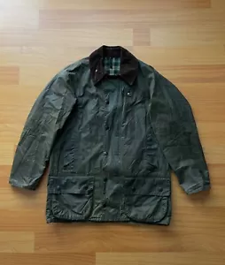 Chaqueta de algodón encerado Barbour Beaufort vintage verde talla: 38/97 cm - Imagen 1 de 20
