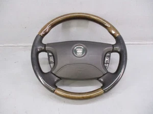 Volante Con Decoración de Madera para JAGUAR S-TYPE X200 2.7D - Imagen 1 de 7