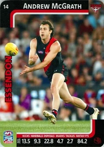2025 Essendon Bombers AFL TeamCoach Card - Andrew McGrath - Picture 1 of 3