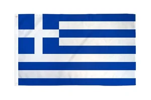 GREECE FLAG 2X3 FEET GREEK COUNTRY NATION BANNER NEW 100D - Picture 1 of 2