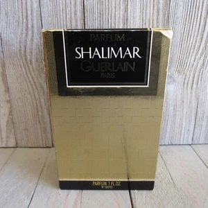 Vintage SHALIMAR Guerlain Paris Parfum 1 fl oz 30ml Sealed Purple Box - Picture 1 of 4