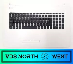 Nuovo touchpad HP 17-X 17-Y bianco bracciolo palmo tastiera UK QWERTY 856700-031 - Foto 1 di 9