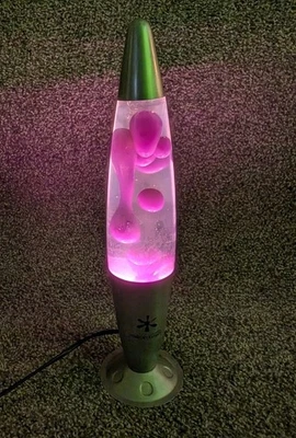 Creative Milton Bayer 16" Purple Lava Lamp Retro Think Purple - Image 1 of 4