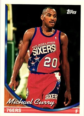 1993-94 Topps #286 Michael Curry - Image 1 of 2