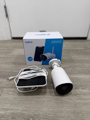 Reolink Argus Eco Wireless Security Camera & Reolink Solar Panel New in Open Box - Image 1 of 3