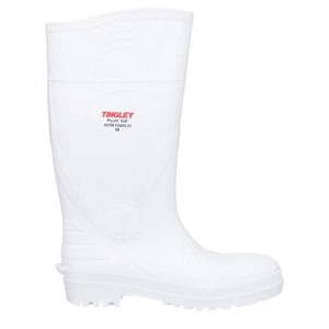 TINGLEY 31168 Rubber Boots,Unisex,PVC,Plain Toe,PR 817R74 - Picture 1 of 1