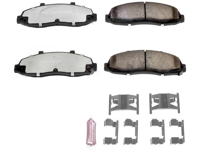 Juego de pastillas de freno delanteras Power Stop 95ZVJJ62 para Lincoln Blackwood 2002 Foto 1 de 1