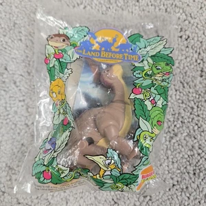 Vintage Land Before Time Littlefoot Aufziehspielzeug 1997 Burger King - VERSIEGELTE TASCHE - Bild 1 von 4