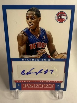 Brandon Knight 2012-13 Panini - Rookie Signatures Insert Card #30 (AU, RC) - Image 1 of 2