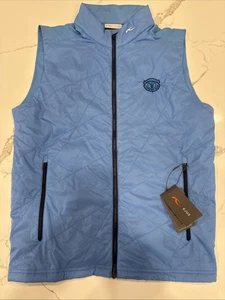 KJUS Men’s Retention Vest Blue Medinah Country Club Golf Size 50 - Picture 1 of 6