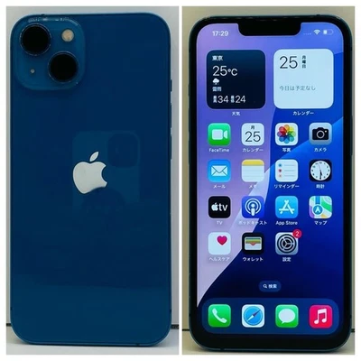 iPhone 13 128GB Blue Unlocked SIM free Battery 100% Confirmed Operation 67_ - Image 1 of 4