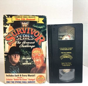 The 5th Annual WWF Survivor Series The Gravest Challenge VHS 1991 Hulk Hogan - Picture 1 of 24