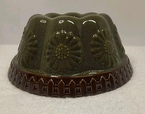 Vintage Paula Deen Signature Stoneware Sunflower Fluted Mold Oven Jello - Picture 1 of 13