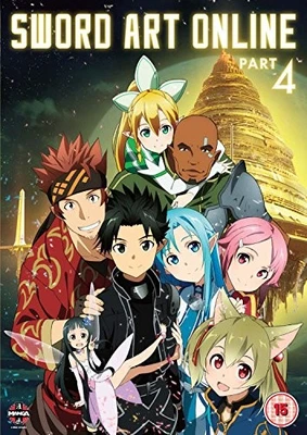 Sword Art Online Part 4 (Episodes 20-25) [DVD] - DVD  U4VG The Cheap Fast Free - Image 1 of 2