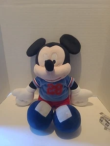 Plush Kohls Jumping Beans Disney Mickey Mouse Football Player - Picture 1 of 4