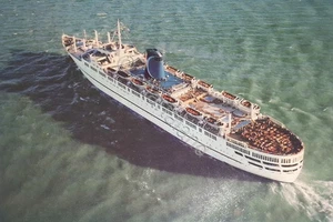 Cartolina - The Fun Ship - Carnival cruise lines - 1972 - Foto 1 di 1