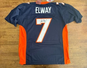 JOHN ELWAY SIGNED 1997 MITCHELL & NESS SB 32 BRONCOS JERSEY FANATICS AUTHENTIC - Picture 1 of 4