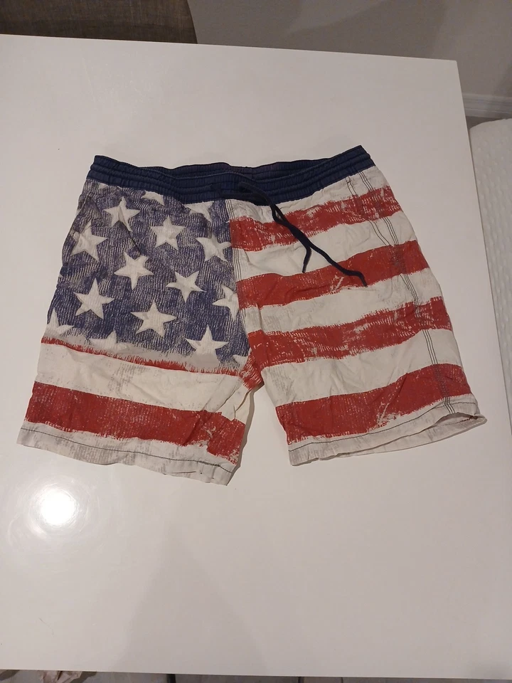 Bañador Hombre XL 40/42 Mossimo Flag Estrellas Rayas~ Foto 1 de 4