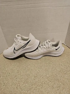 Nike Air Zoom Pegasus 38 White Black 2021 Shoes Sneakers US Size 6.5 - Picture 1 of 10