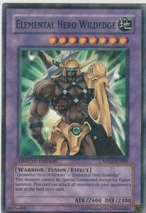 ✨ Elemental HERO Wildedge | 2006 Yu-Gi-Oh! MF02-EN002 | Limited Edition 💎 - Picture 1 of 2
