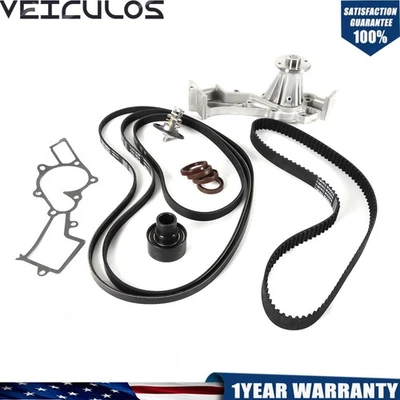 Kit de correa de distribución bomba de agua para Nissan Frontier Pathfinder Xterra Infiniti QX4 Foto 1 de 4