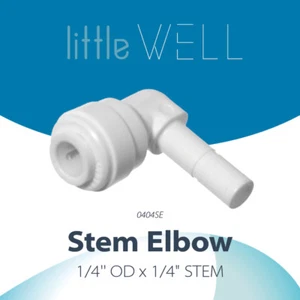 LittleWell Vorbau Winkel Schnellverschraubung, 1/4" Quick Connect, 2er Pack - Bild 1 von 3