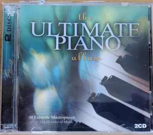 (EP) THE ULTIMATE PIANO ALBUM 40 FAVORITE MASTERPIECES - 2 CDs - FAST SHIPPING - Imagen 1 de 3