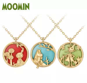 MOOMIN Color Marco Serie Collar Joyería Snufkin Little My NUEVO JAPÓN - Imagen 1 de 10