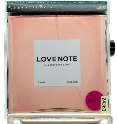 LOVE NOTE / 坂詰美紗子 Misako Sakazume [CD][OBI] Singer-songwriter, J-POP/ JAPAN - Image 1 of 2