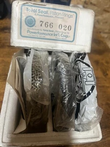 Total Seal Piston Ring Set 766 020 - Chev 250 sub for 677 -top groove bottom 2nd - Picture 1 of 4