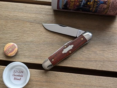 GEC Great Eastern Cutlery #32 Tidioute Engineer 321224 madera de cocobolo #03 Foto 1 de 4