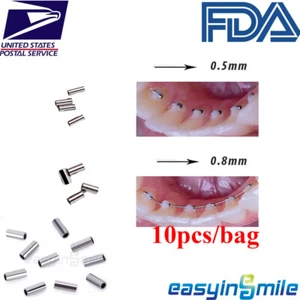 Soporte de gancho mini paradas de ortodoncia dental grande y pequeño 10 piezas - Imagen 1 de 7