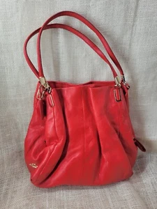 COACH Madison Phoebe Leather Shoulder Bag - Picture 1 of 12