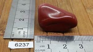 ROTER JASPIS Rollstein Mineralien Lithotherapie Deko Reiki Sammlung Quarz - Bild 1 von 1