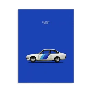 Impresión En Lienzo O Papel Póster O Cuadro Rogan Mark Ford Escort RS2000 1978 - Imagen 1 de 2