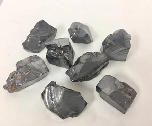 1 Elite Shungite Specimen Silver Noble Shungite Rough Stone Crystal Reiki. - Picture 1 of 4