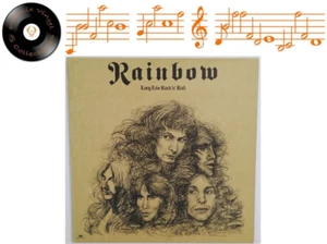 Rainbow Long Live Rock 'N' Roll Vinyl LP + Insert A1 B1 Pressing - EX - Picture 1 of 8