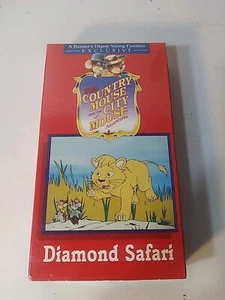 The Country Mouse and the City Mouse Adventures - Diamond Safari 1997 VHS  - Picture 1 of 2