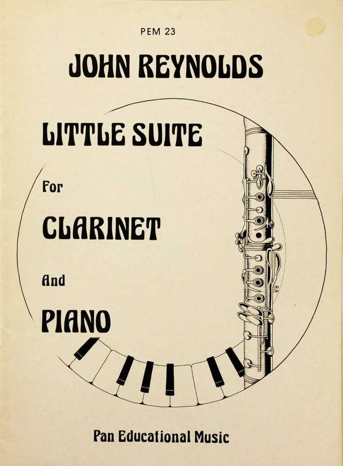 John Reynolds Little suite for Clarinet and Piano - Image 1 of 1