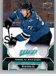 2020-21 Upper Deck MVP #224 Nikolai Knyzhov Sharks NM-MT (RC - Rookie Card)